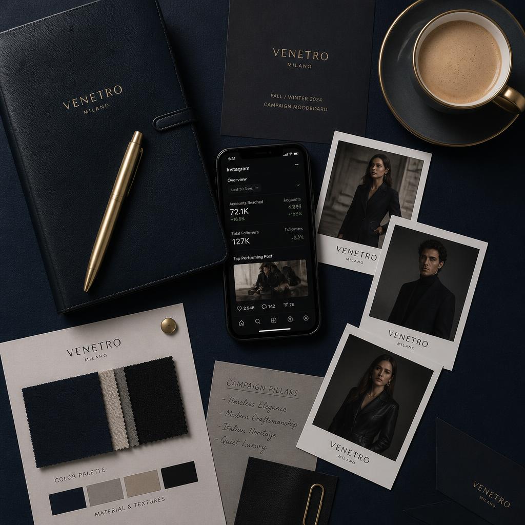 Elariq campaign moodboard